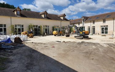 Chantilly - Aménagement complet en pavés