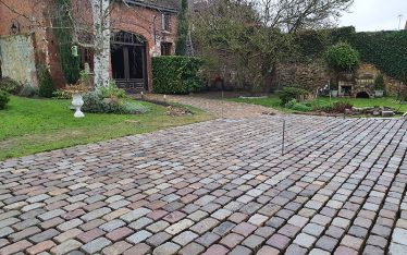 Oise - Aménagement - Pavage de remploi