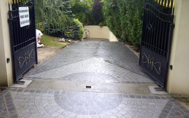 Pavés Granit 10x10x8 gris bleu 2