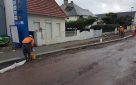 On nettoie les abords chantier